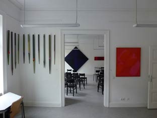 Ausstellungsrundgang in den Ateliers der wfk